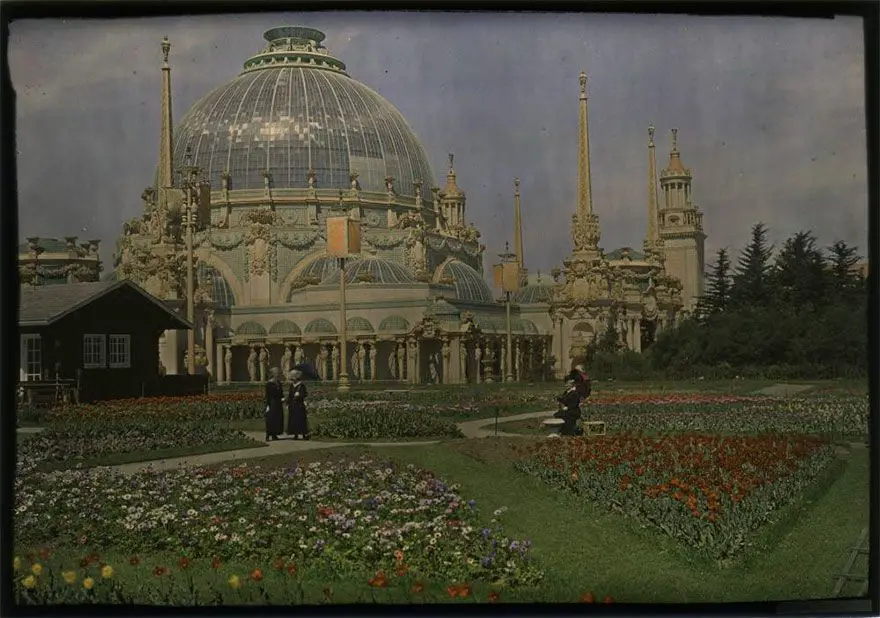 قصر البستنة، معرض ”بان“ الأمريكي، سنة 1915