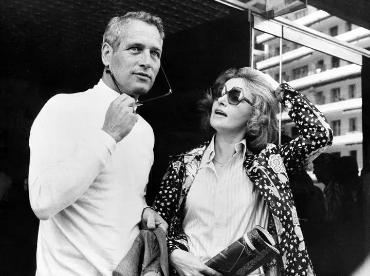 الثنائي Paul Newman وJoanne Woodward