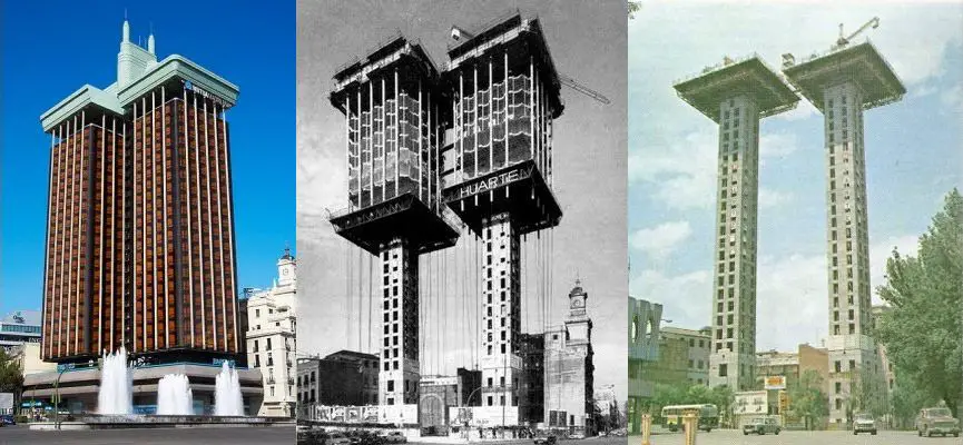 مراحل بناء أبراج كولون