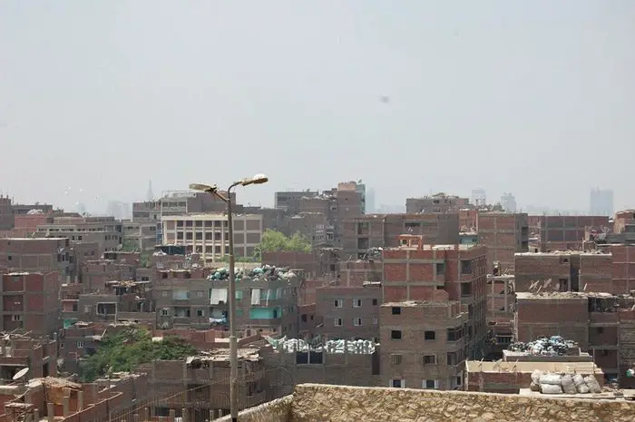 صورة مدينة الزبالين في القاهرة بمصر