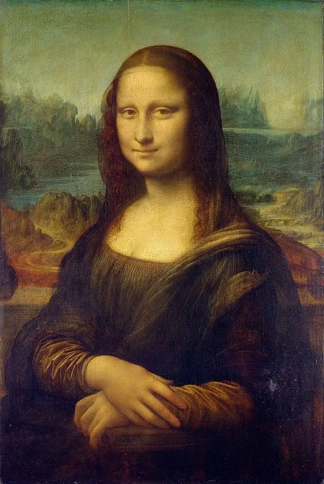 الموناليزا للفنان (ليوناردو دافنشي)