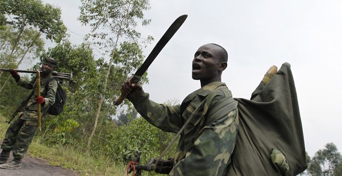 مقاتل من رواندا