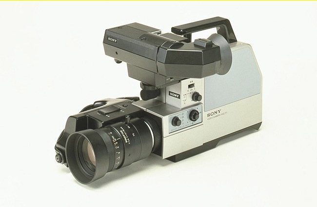 أول كاميرا فيديو من Sony