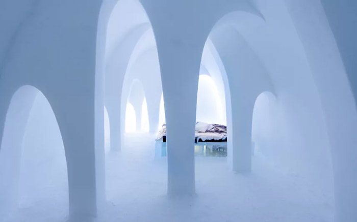 الفندق الجليدي في السويد: 