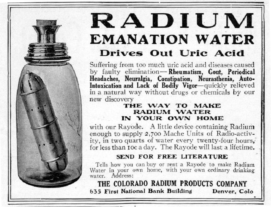 مياه الراديوم