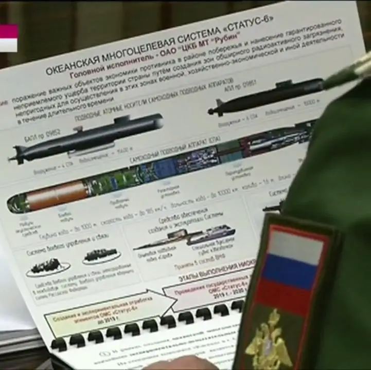 ضابط روسي يحمل مخططات أسلحة وصواريخ