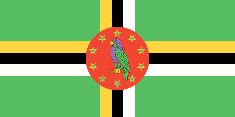 علم دولة (الدومينيكا)