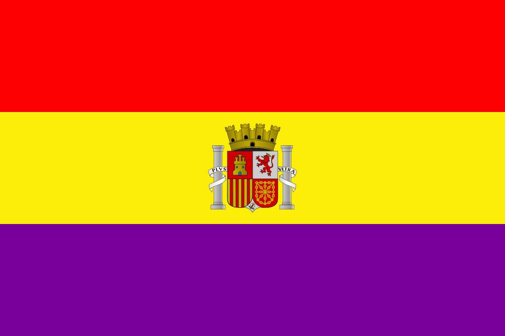 علم الجمهورية الإسبانية الثانية
