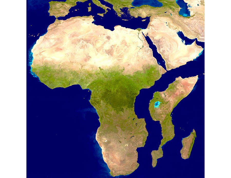 كيف ستبدو القارة الأفريقية بعد عشرات ملايين السنوات من الآن.
