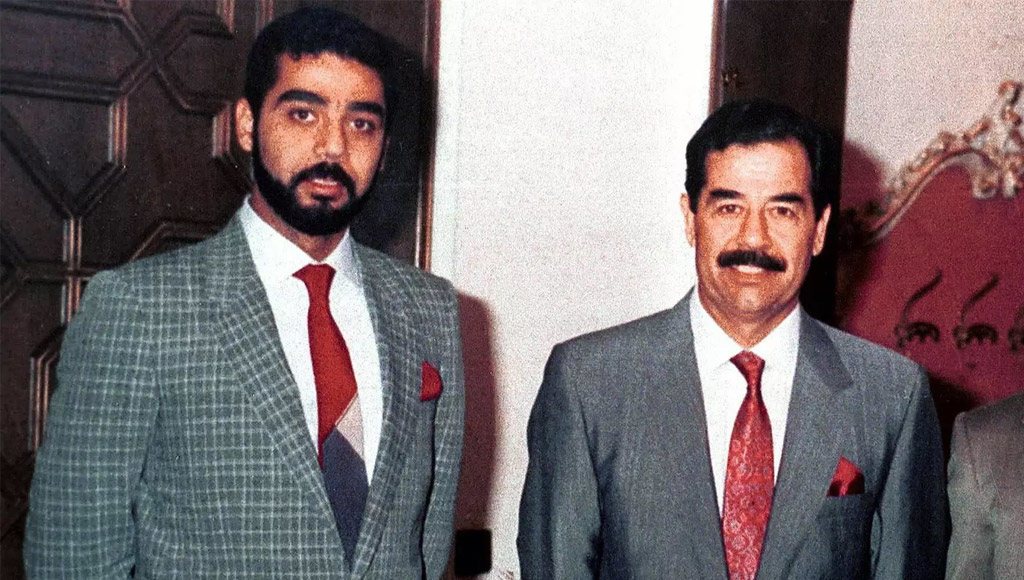 صدام حسين ونجله عدي