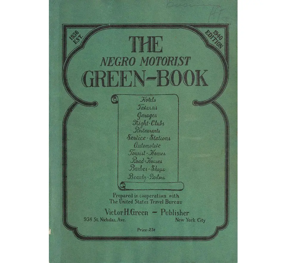 إصدار سنة 1940 الخاصة بالكتاب الأخضر والذي كان يباع بسعر $0.25