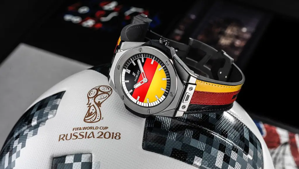 ساعة Hublot المصممة خصيصا لمونديال روسيا 2018