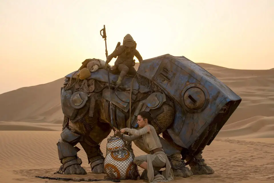 فيلم Star Wars: The Force Awakens (حرب النجوم: إيقاض القوة) عام 2015