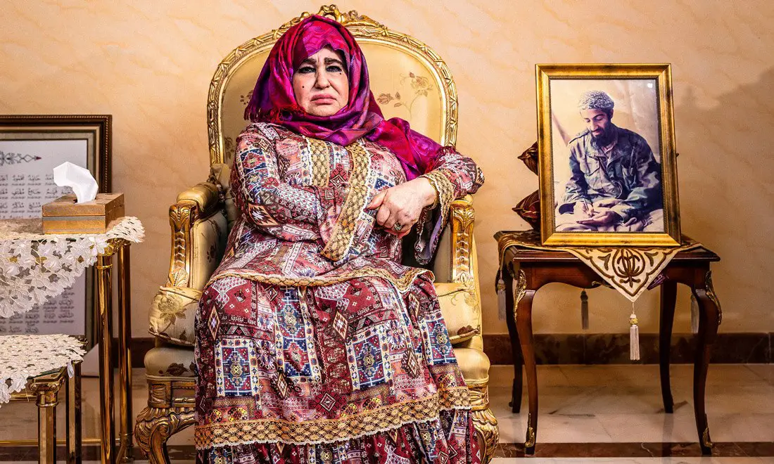 السيدة علياء غانم، والدة أسامة بن لادن