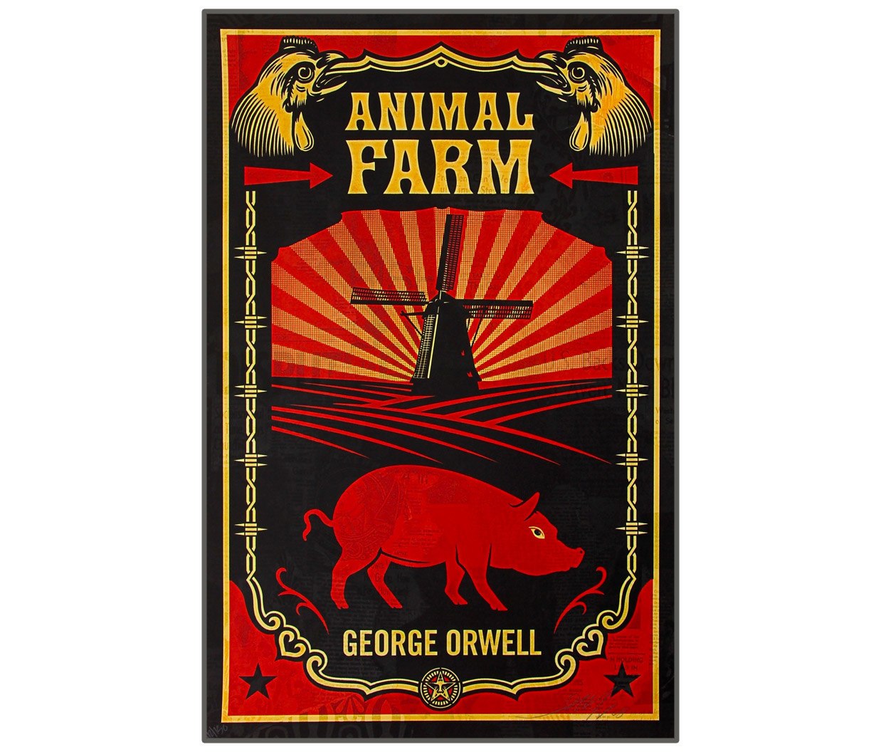 رواية Animal Farm للكاتب George Orwell