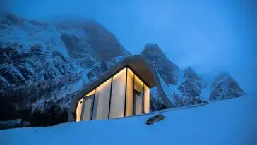 الاسكيمو البيت الثلجي في يسكن فصل في يقطن الاسكيمو