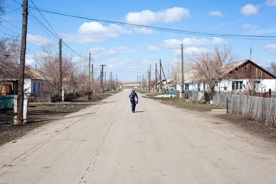 بلدة (كالاشي) في (كازاخستان)
