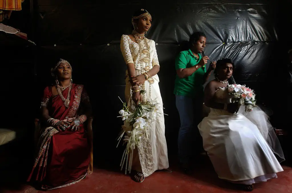 العروس السيريلانكية