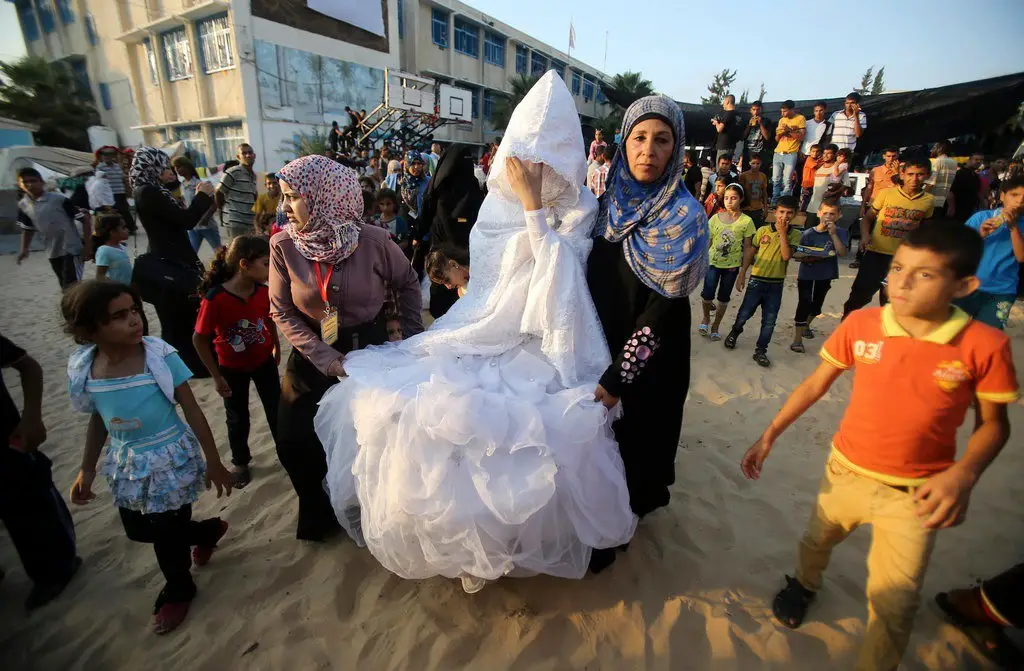العروس الفلسطينية