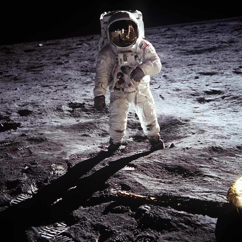 الصورة هي الأكثر شهرة لأول هبوط على القمر في التاريخ