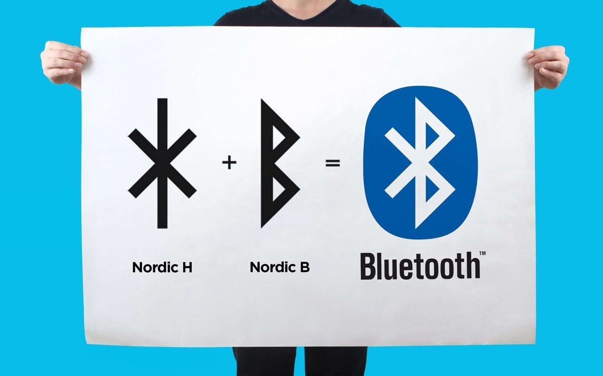 شعار تقنية Bluetooth مشتق من اسم أحد ملوك الفايكنج