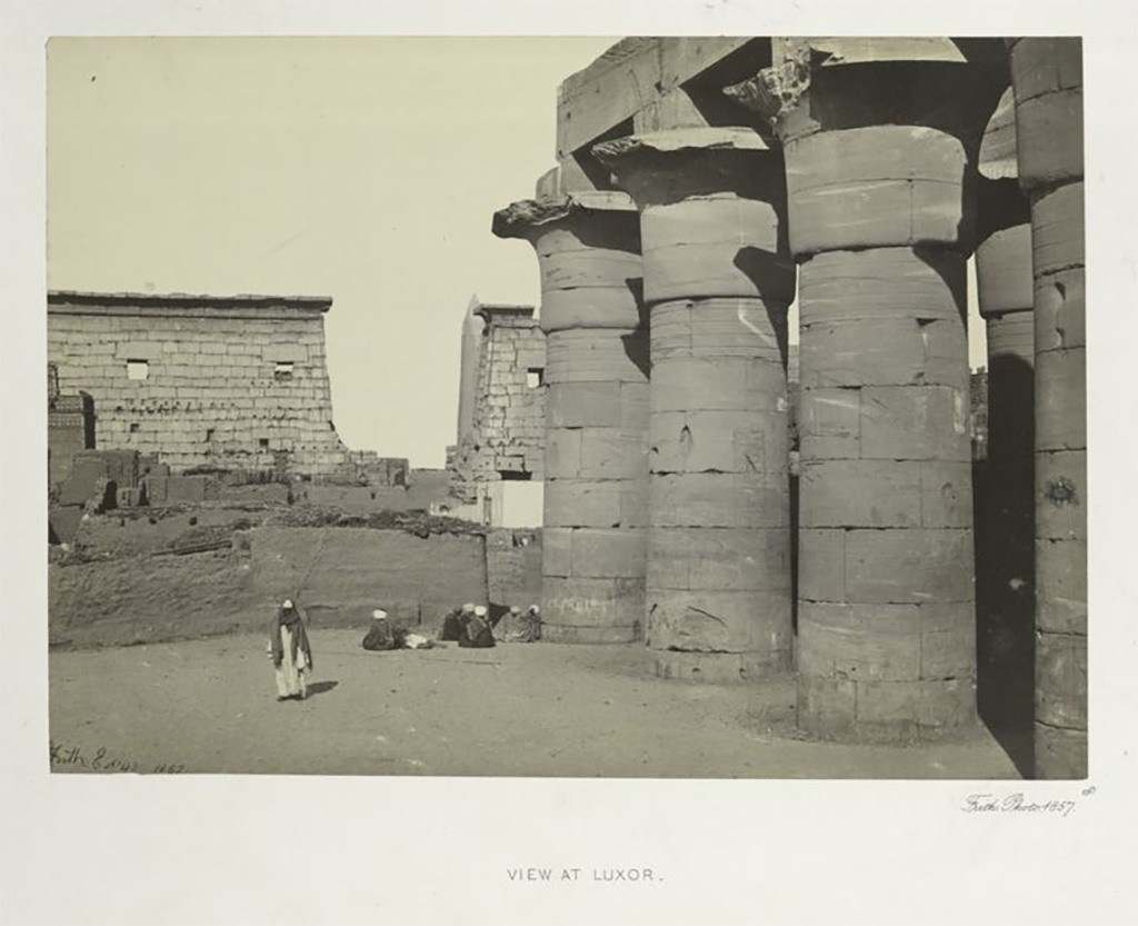 الأقصر في مصر، سنة 1862.