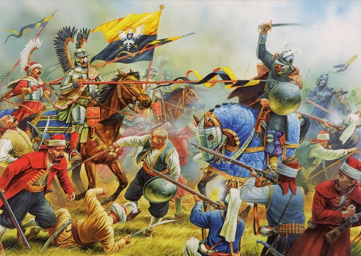 إحدى المعارك النمساوية - التركية.