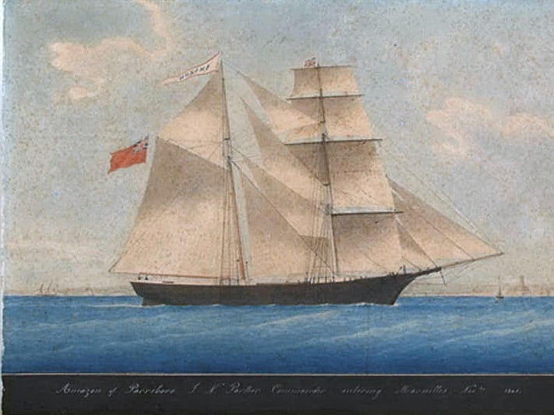 لوحة للسفينة (ماري سيليستي).