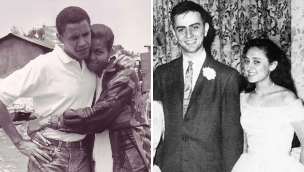 كارل سيغان وباراك اوباما في العشرينات