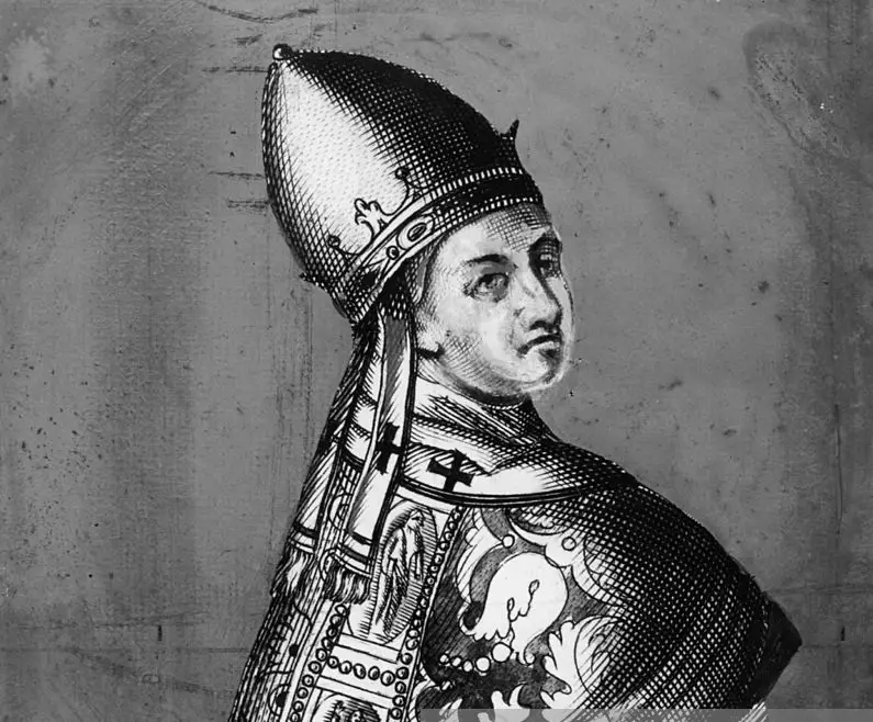 البابا (بينيديكت التاسع)