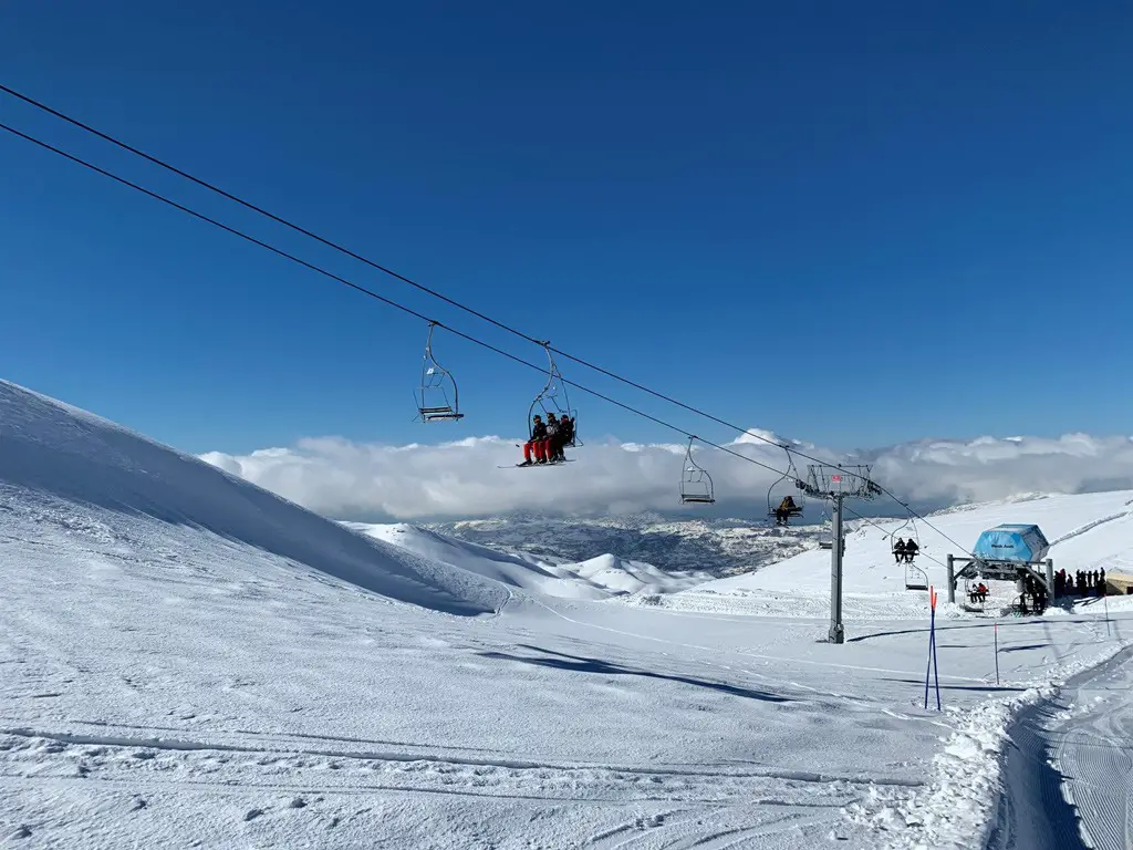 مرحباً بكم إلى منحدرات التزلج في لبنان