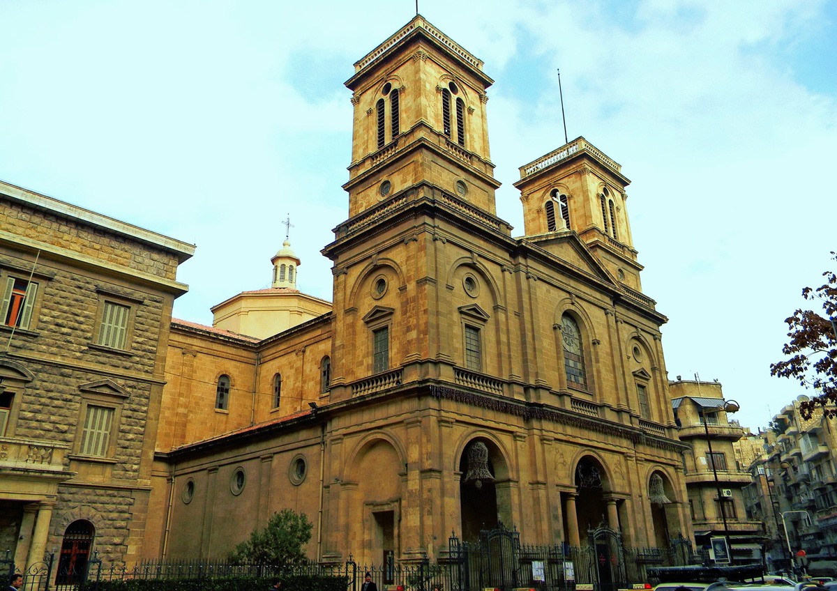 كنيسة اللاتين في حلب. صورة: Preacher lad/Wikimedia Commons