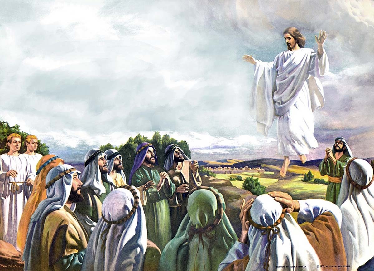 مشاهدة الرسل ليسوع المسيح وهو يصعد إلى السماء بعد أن قام من بين الأموات. صورة: Amgad Ellia/Flickr