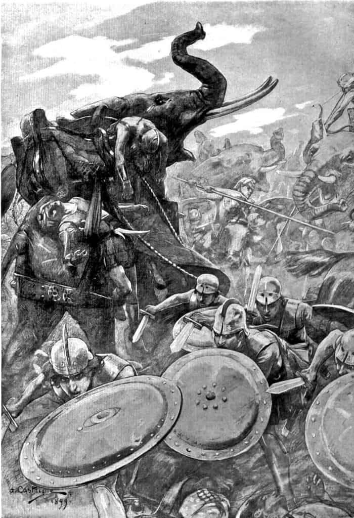 معركة نهر (هيداسباس) وتوغل الإسكندر في الهند.