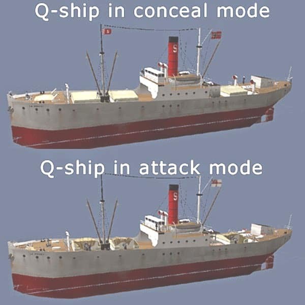 سفن التمويه الـQ-ships