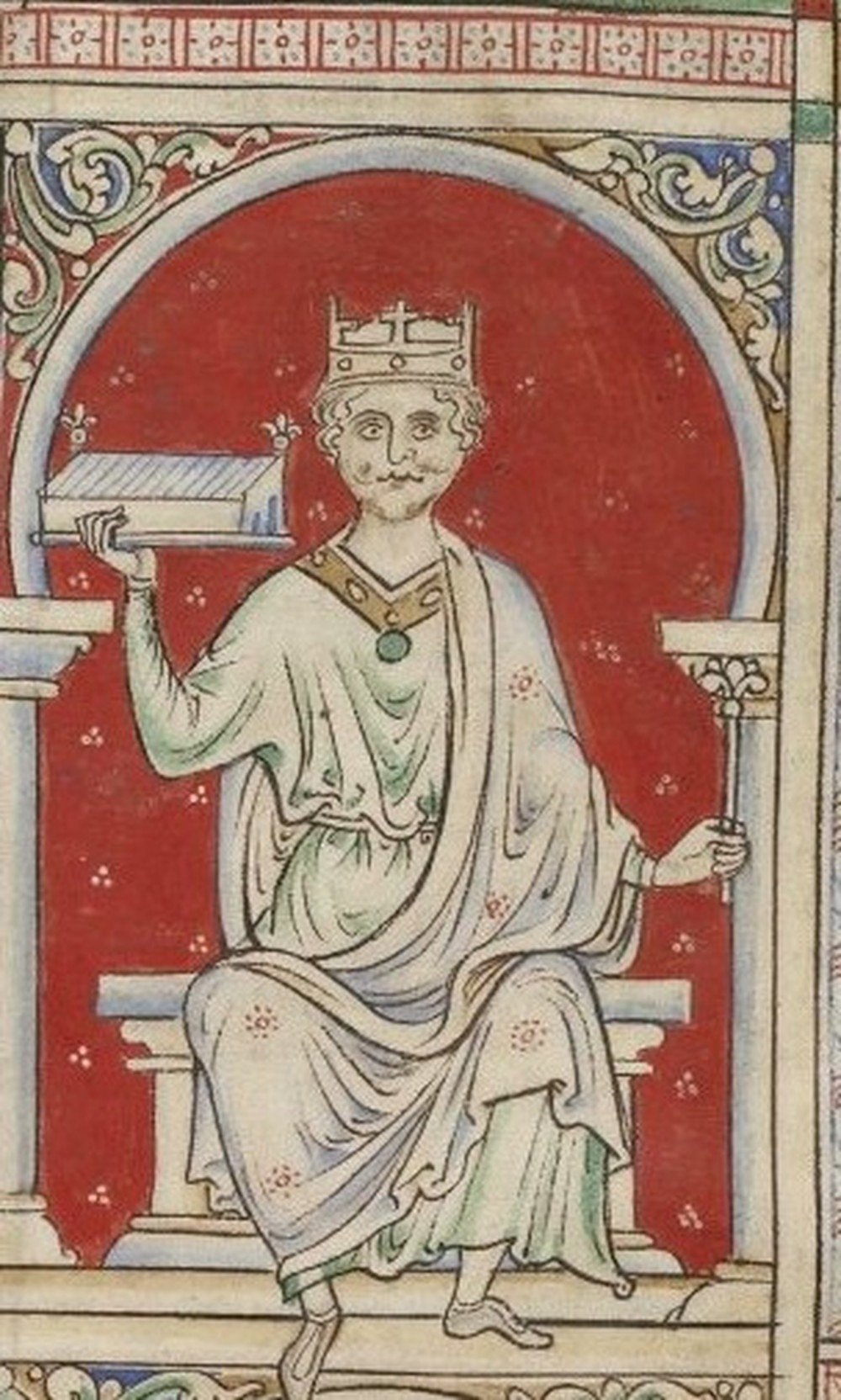 (ويليام الثاني) ثاني الملوك النورمانديين على إنجلترا.