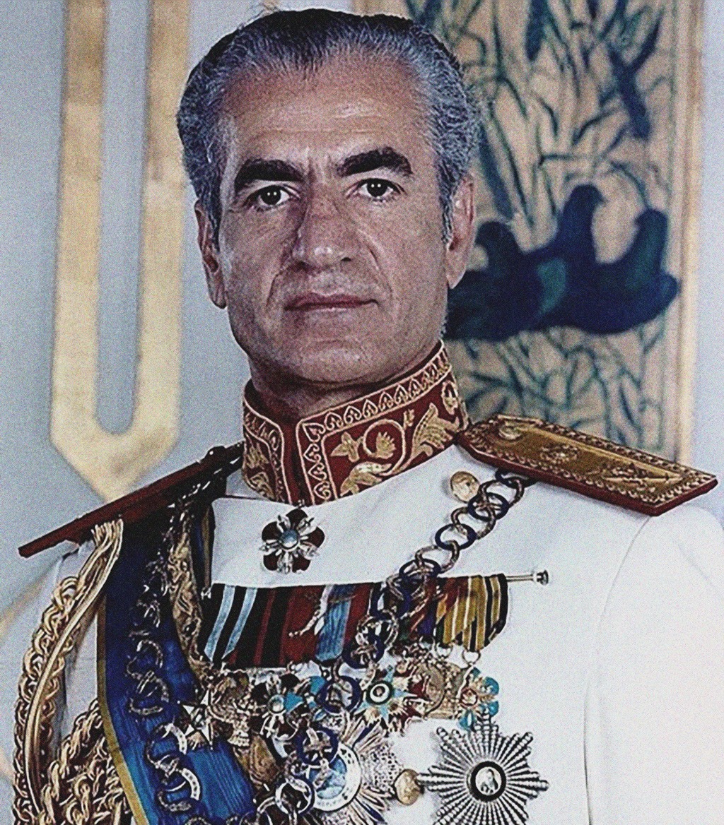 محمد رضا بهلوي شاه.