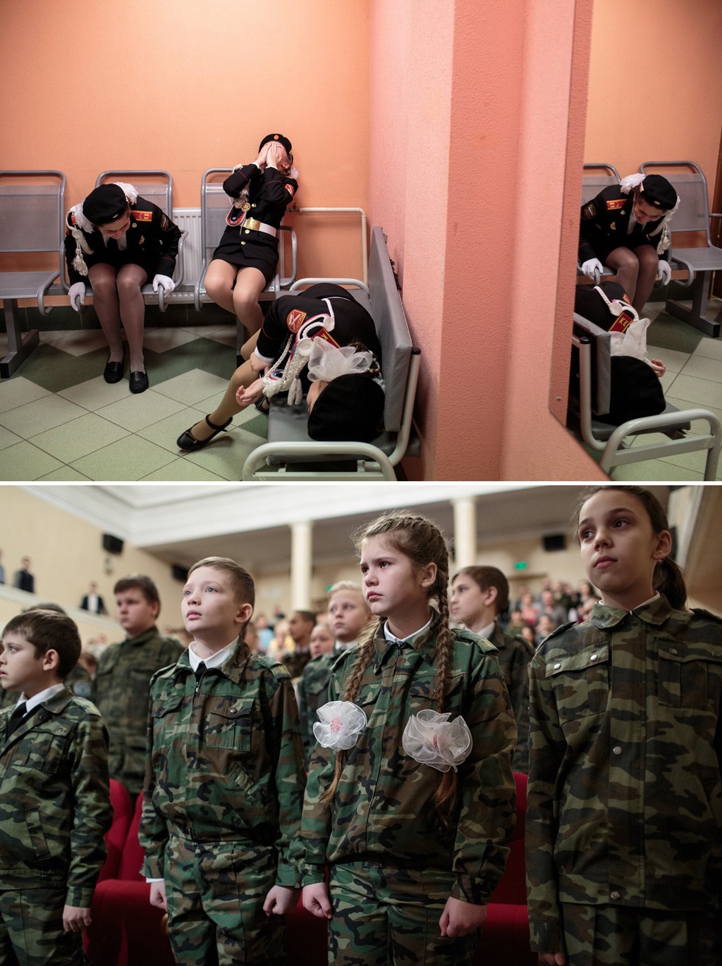 المخيمات العسكرية للأطفال في أمريكا وروسيا