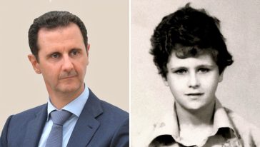 بشار الأسد بين الطفولة والآن