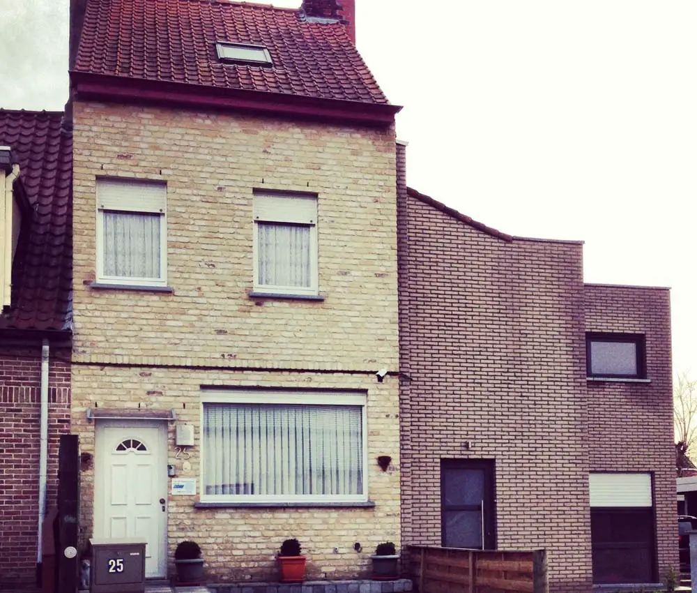 المنازل البلجيكية القبيحة