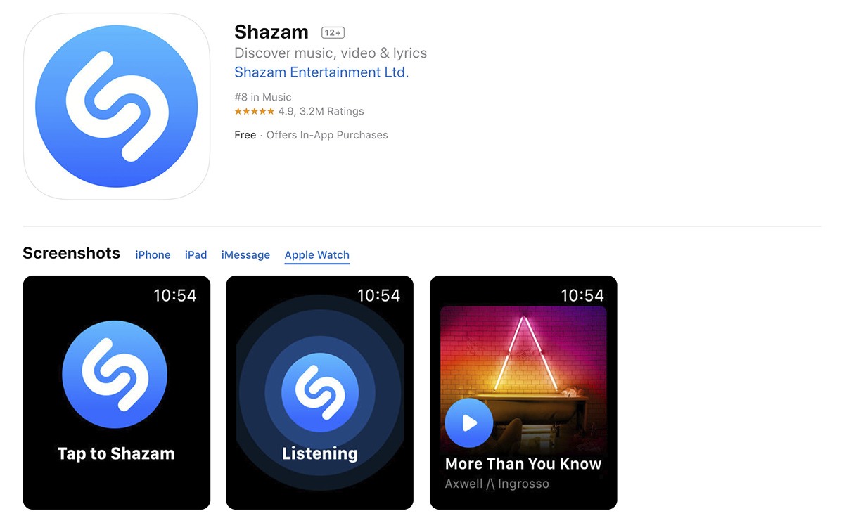تطبيق Shazam
