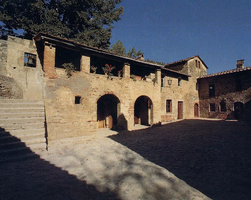 قلعة Castello della Magione في إقليم توسكانا الإيطالي