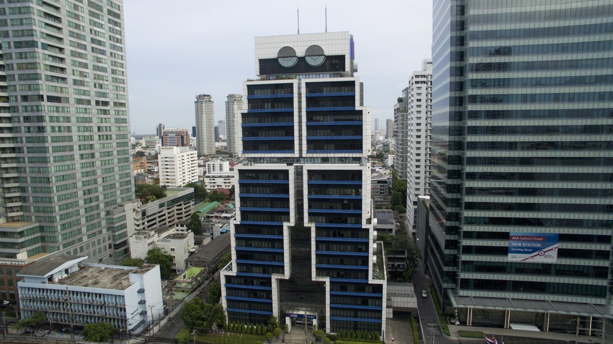 مبنى الروبوت في بانكوك.