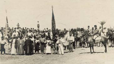 حملة تجنيد قرب طبريا عام 1914