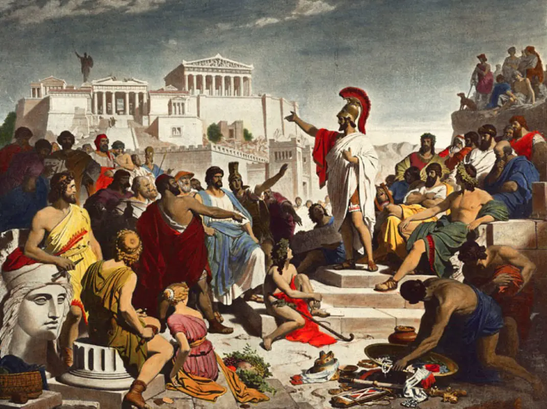 كان يجب على الشباب في أثينا قديماً إثبات جدارتهم نن أجل نيل لقب مواطنين راشدين.