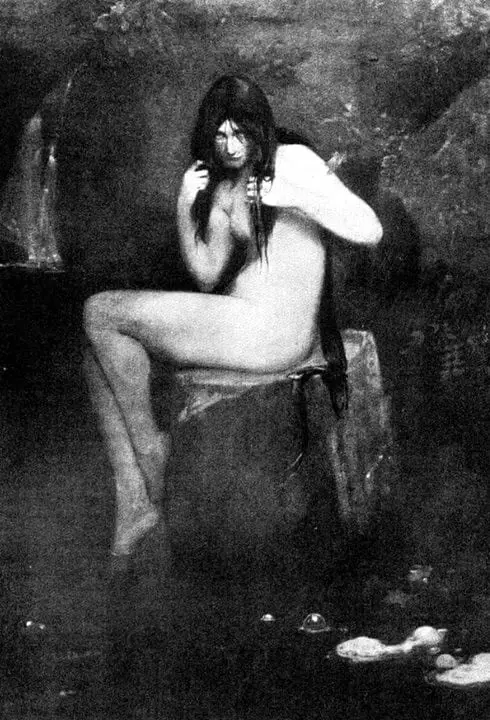 (الكالبي)، للفنان الأسكتلندي (توماس ميلي داو)، 1895.