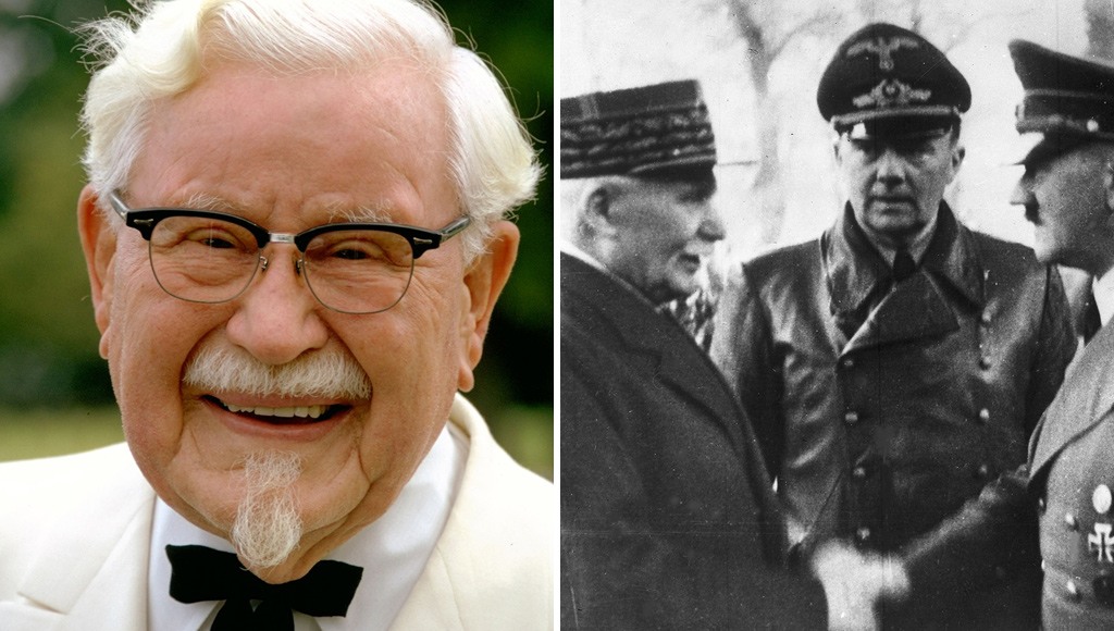 الكولونيل ساندرز مؤسس سلسلة المطاعم الشهيرة KFC. صورة: Benito Cereno