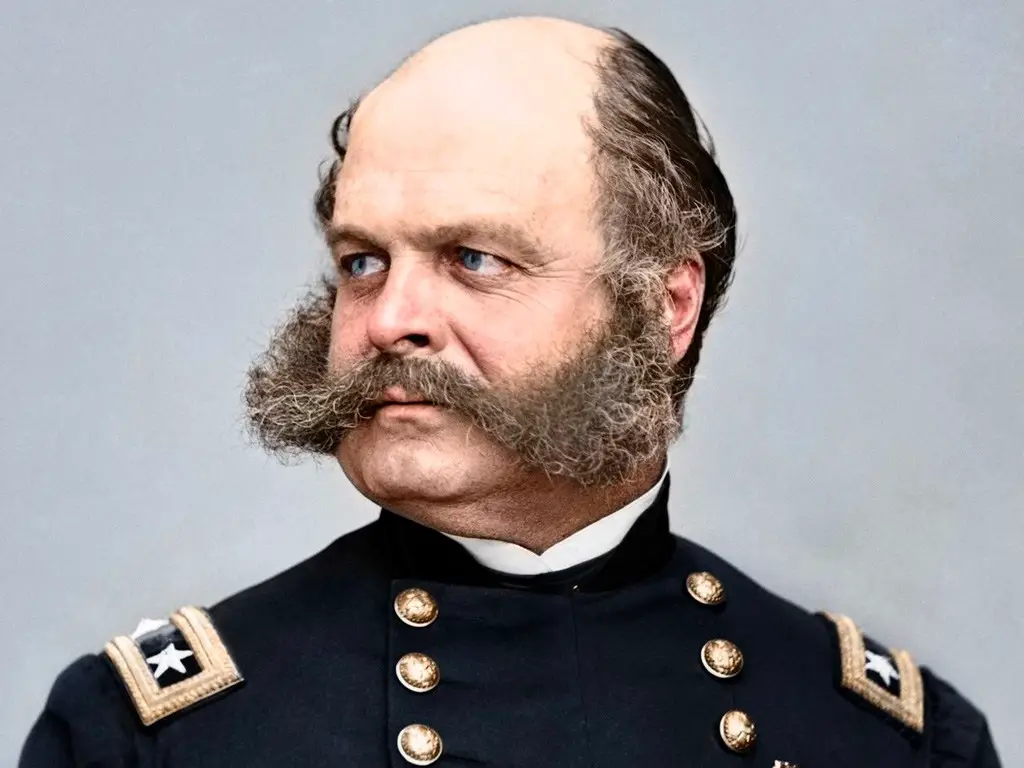 قائد جيش الاتحاد في الحرب الأهلية الأمريكية الجنرال أمبروز بيرنسايد