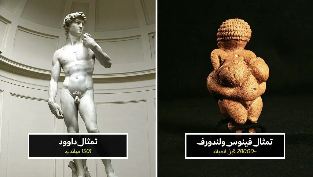 أشهر وأفضل التماثيل والمنحوتات في العالم في كل العصور