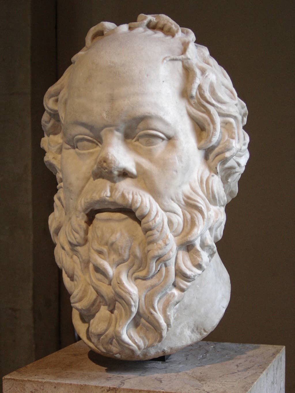 تمثال لـ سقراط